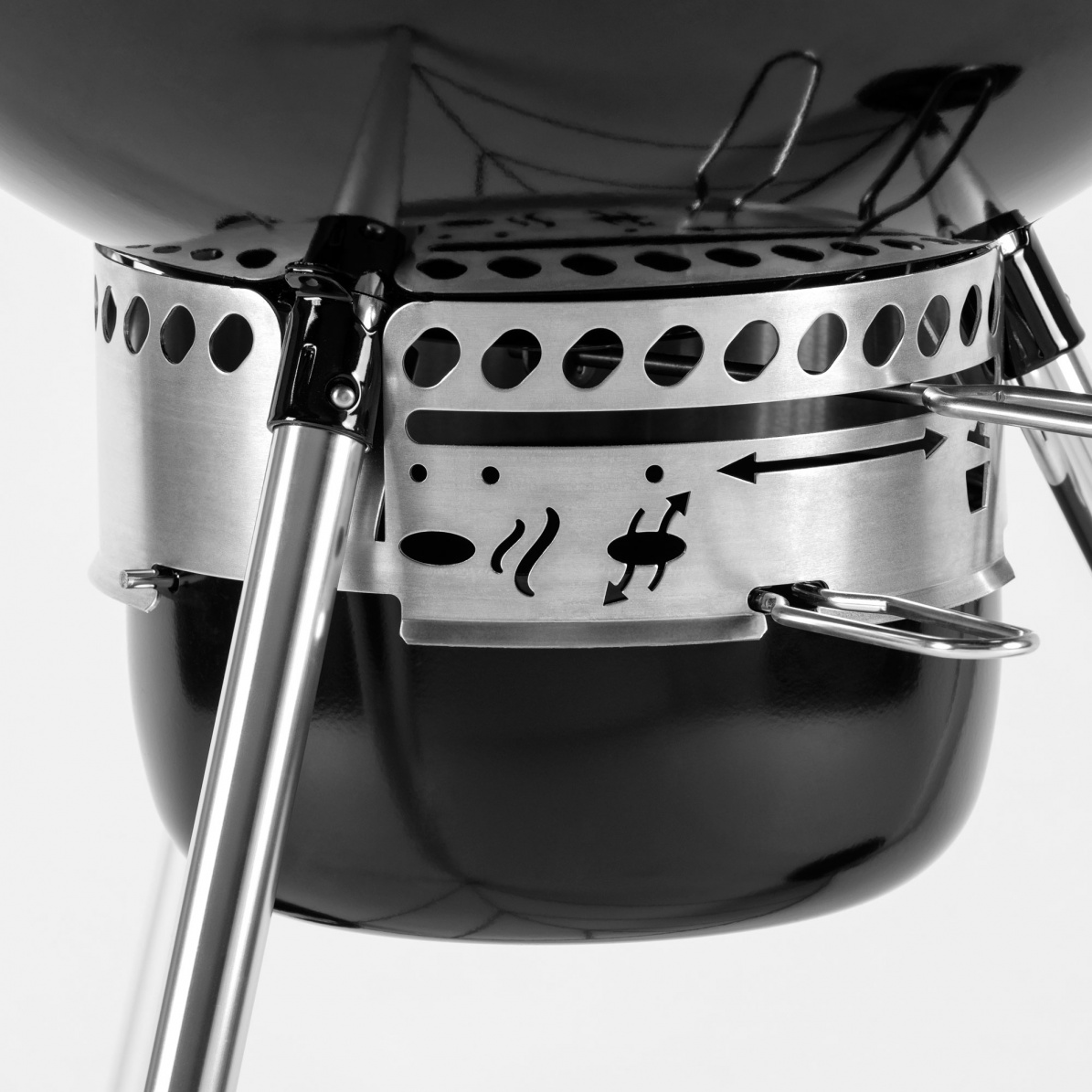 Weber Master Touch GBS Premium E-5770, 57 cm, Black