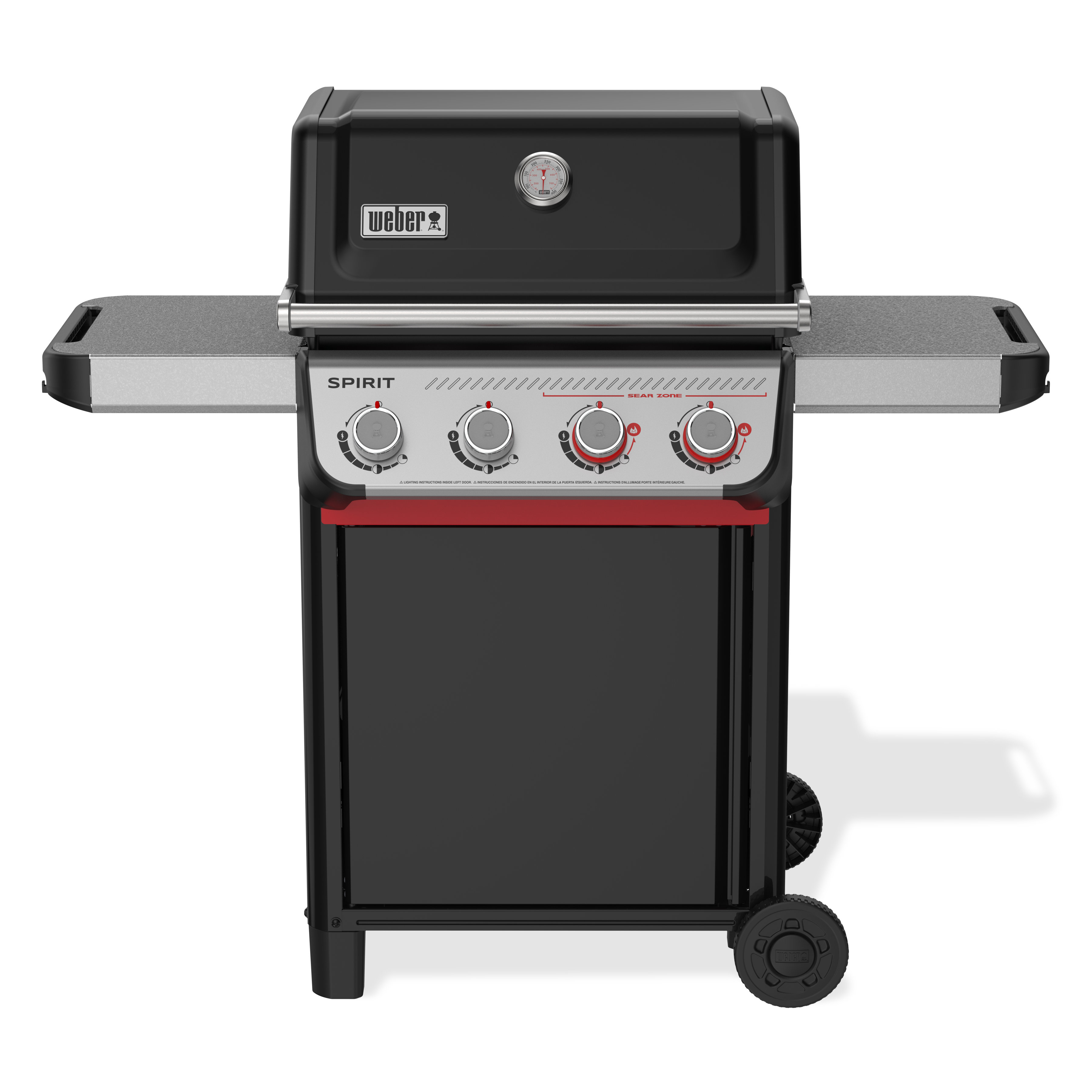 De Markt Weber Spirit E-425 Black Gas Grill 10.3Kw 4-Burner - Image 3